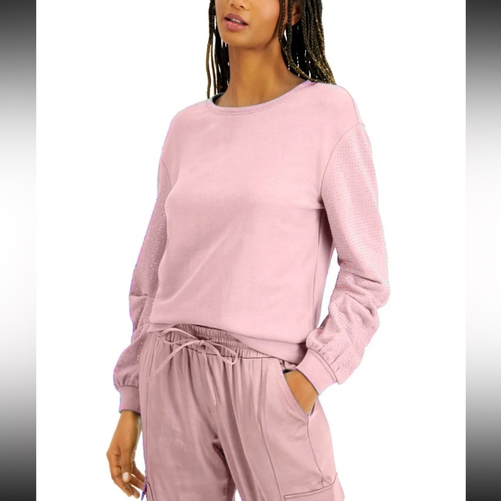 NWT Women’s INC International Concepts Embellished Sweatshirt